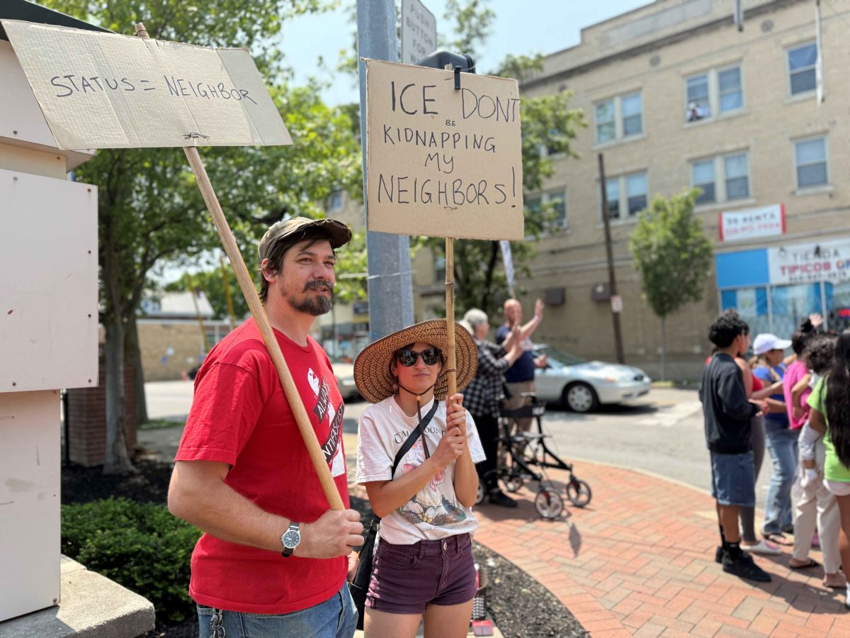 Manifestantes repudian acciones de ICE en Price Hill