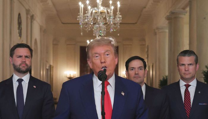 Operación “Midnight Hammer” - White House Press conference images