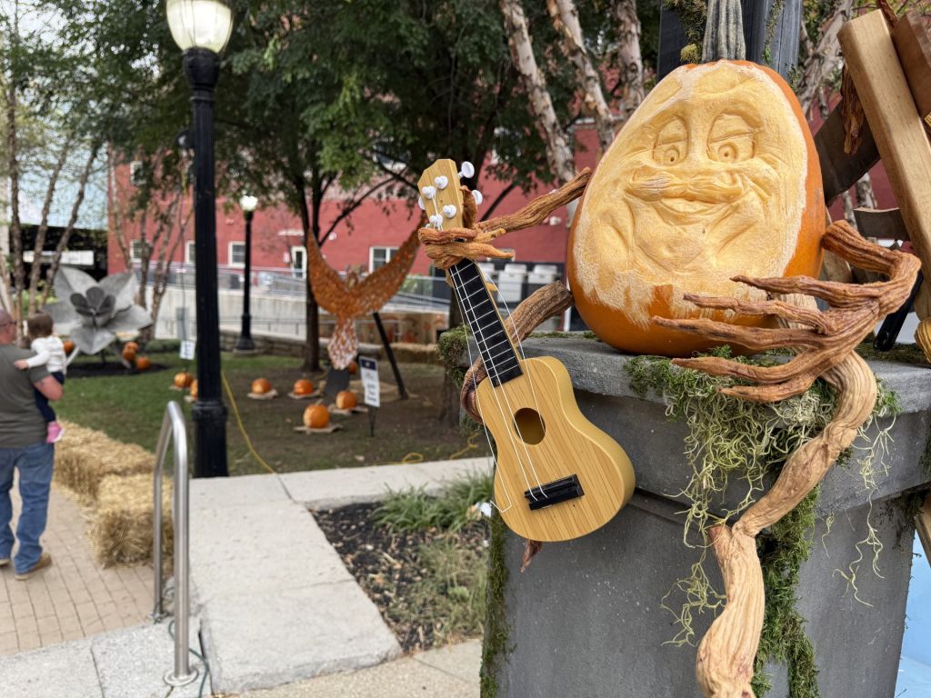 Centro histórico de Hamilton se transforma en galería de calabazas