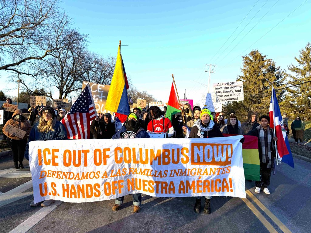 “Seguiremos protestando hasta que ICE se vaya de Columbus”