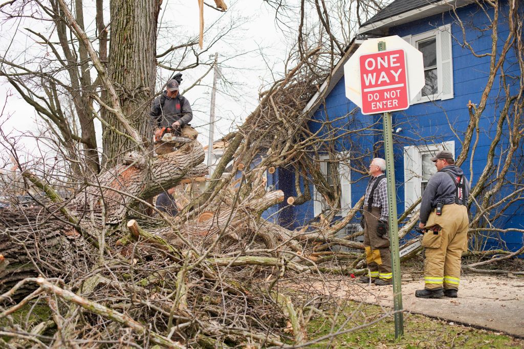 Tornadoes Rip Through Midwest, Leaving Damage And Deaths In Ohio And Indiana